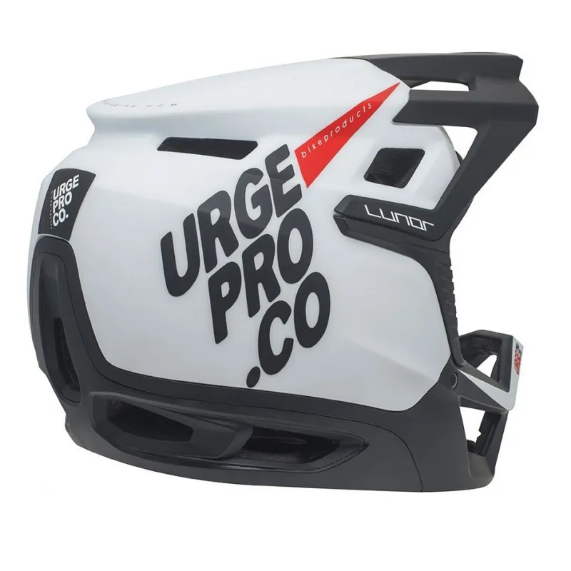 Urge Lunar Full Face MTB Helmet White-1